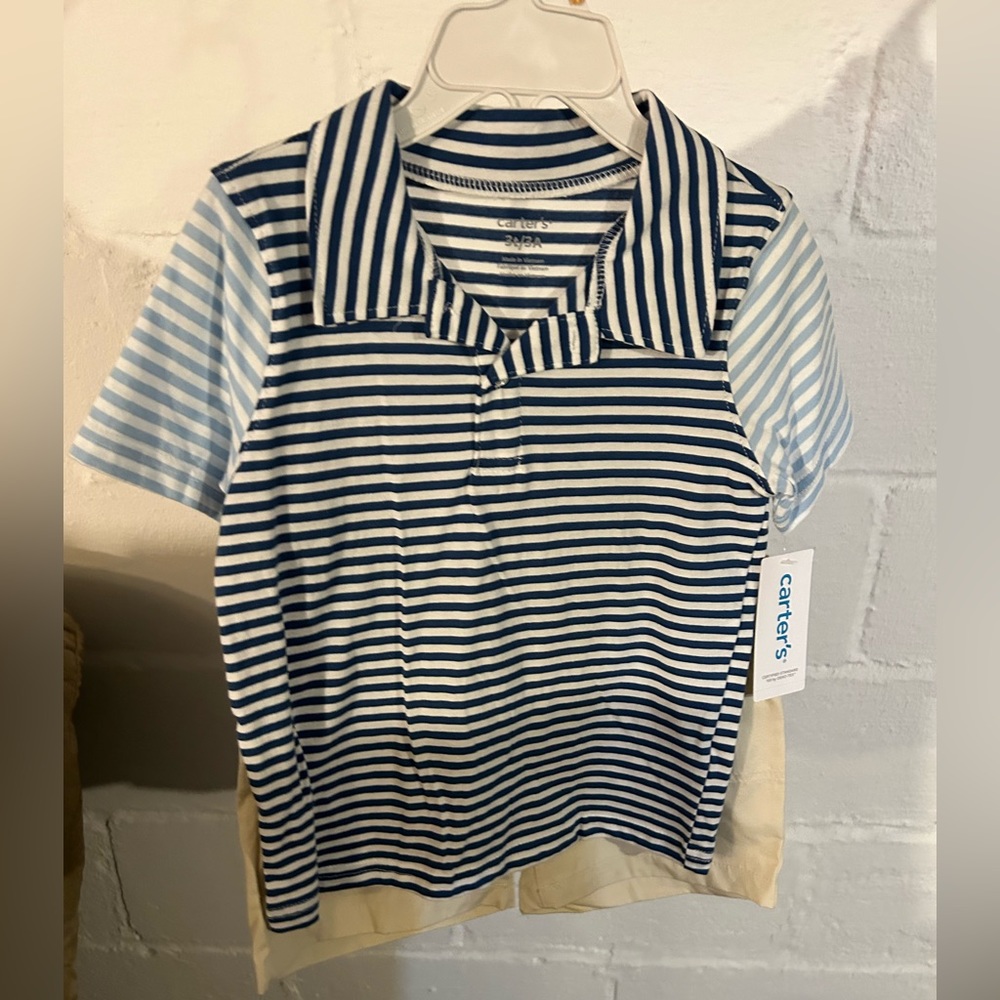 Carters 3t two piece shorts outfit